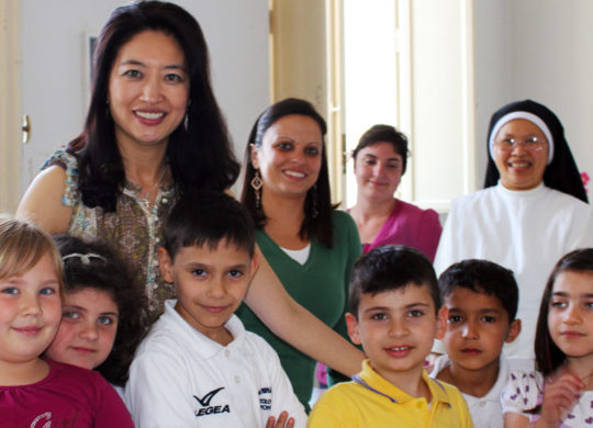 Orphanage in Pompei, Italy